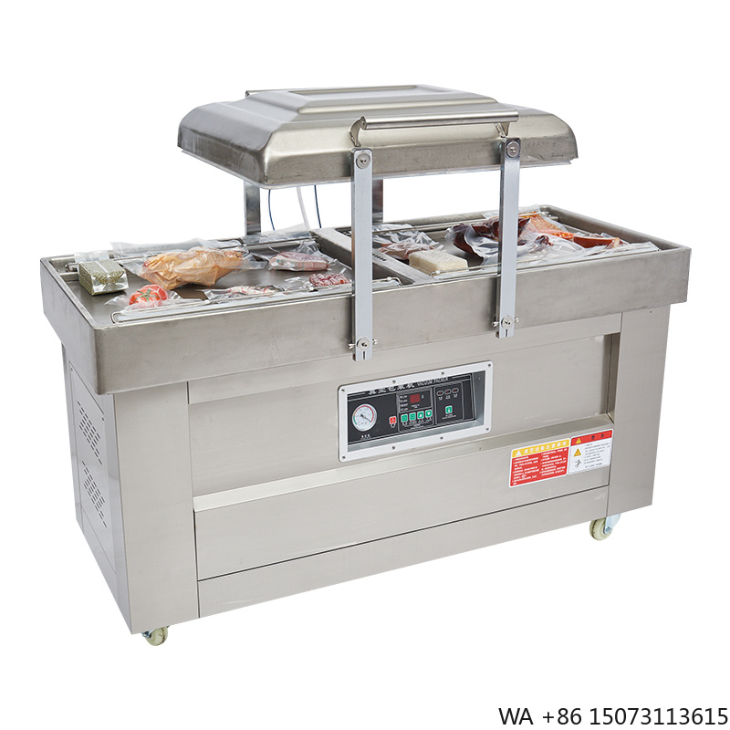 Food Vacuum Sealer - 半自動二室真空シーラー包装機 DZ400/2SB フィルム・パウチ・箔用真空包装機