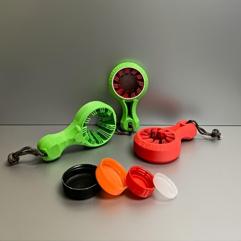 Kitchenaid Kitchen Gadgets - レンチ型ジャー蓋オープナー 1個 軽量多機能ボトルキャップ取り外し補助具 弱い手のための缶切り キッチンガジェット