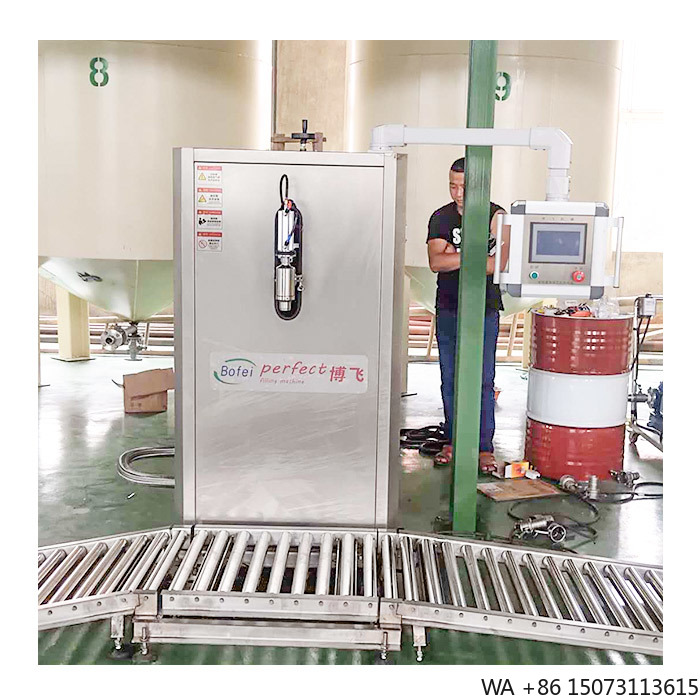 Food Vacuum Sealer - 200L半自動液体オイル計量充填機（ドラム缶および大型容器用）