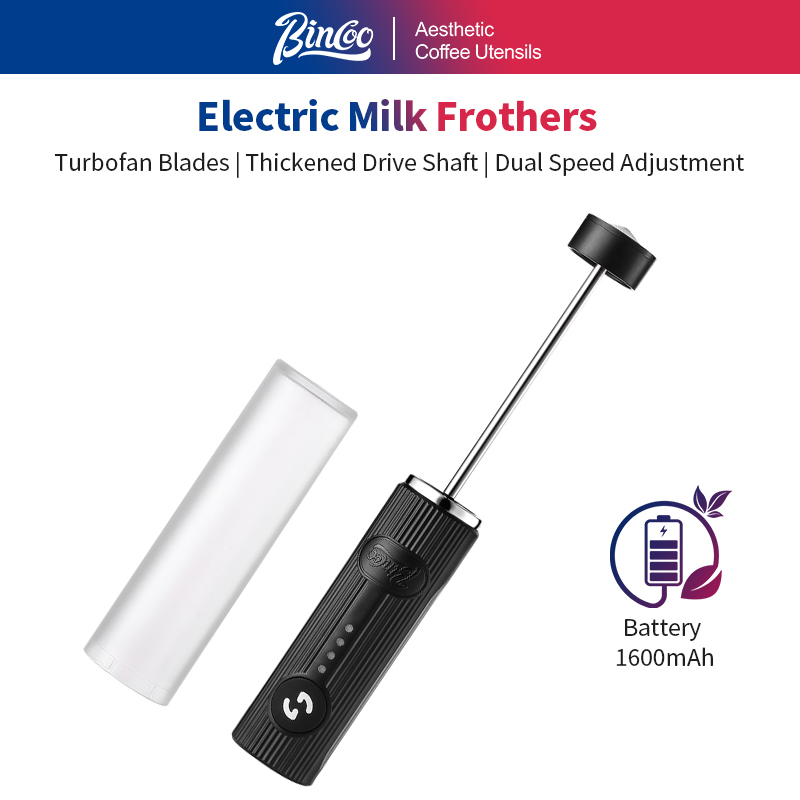 Kitchen Gadgets Website - BINCOO 電気コーヒー泡立て器 USB 充電式 2 スピード泡メーカーワイヤレスハンドヘルド卵ビーター牛乳泡立て器ミキサー調理ツール