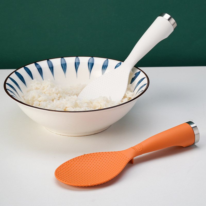 ノンスティック立ちしゃもじプラスチックロングハンドルスプーン - Kitchen Gadgets On Sale のレビューと価格