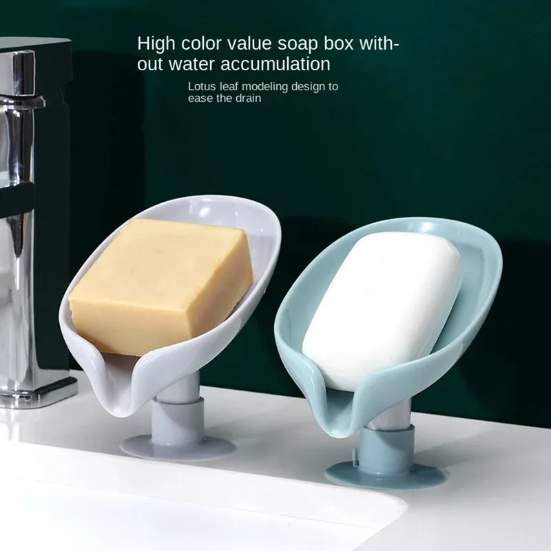 水切り石鹸ホルダー 葉っぱ型石鹸置き 吸盤トレイ シャワー用 - Kitchen Gadgets Gifts のレビューと価格