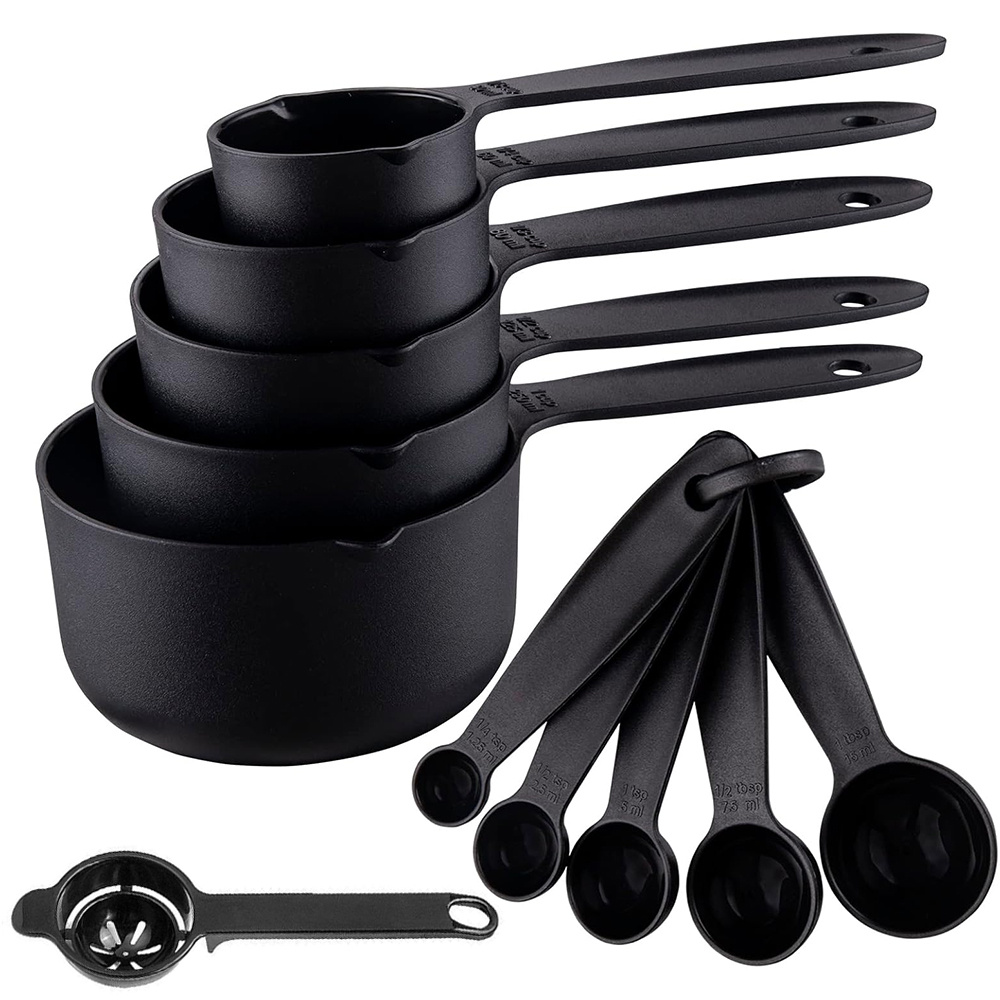 11個入りプラスチック製計量カップ＆卵黄分離器、積み重ね可能 - Kitchen Gadgets Gifts のレビューと価格