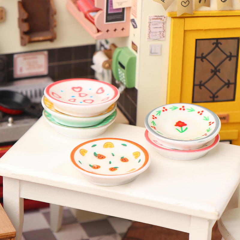 5 個 1/12 ドールハウスミニプレート皿モデルドールハウ - Kitchen Gadgets Website のレビューと価格