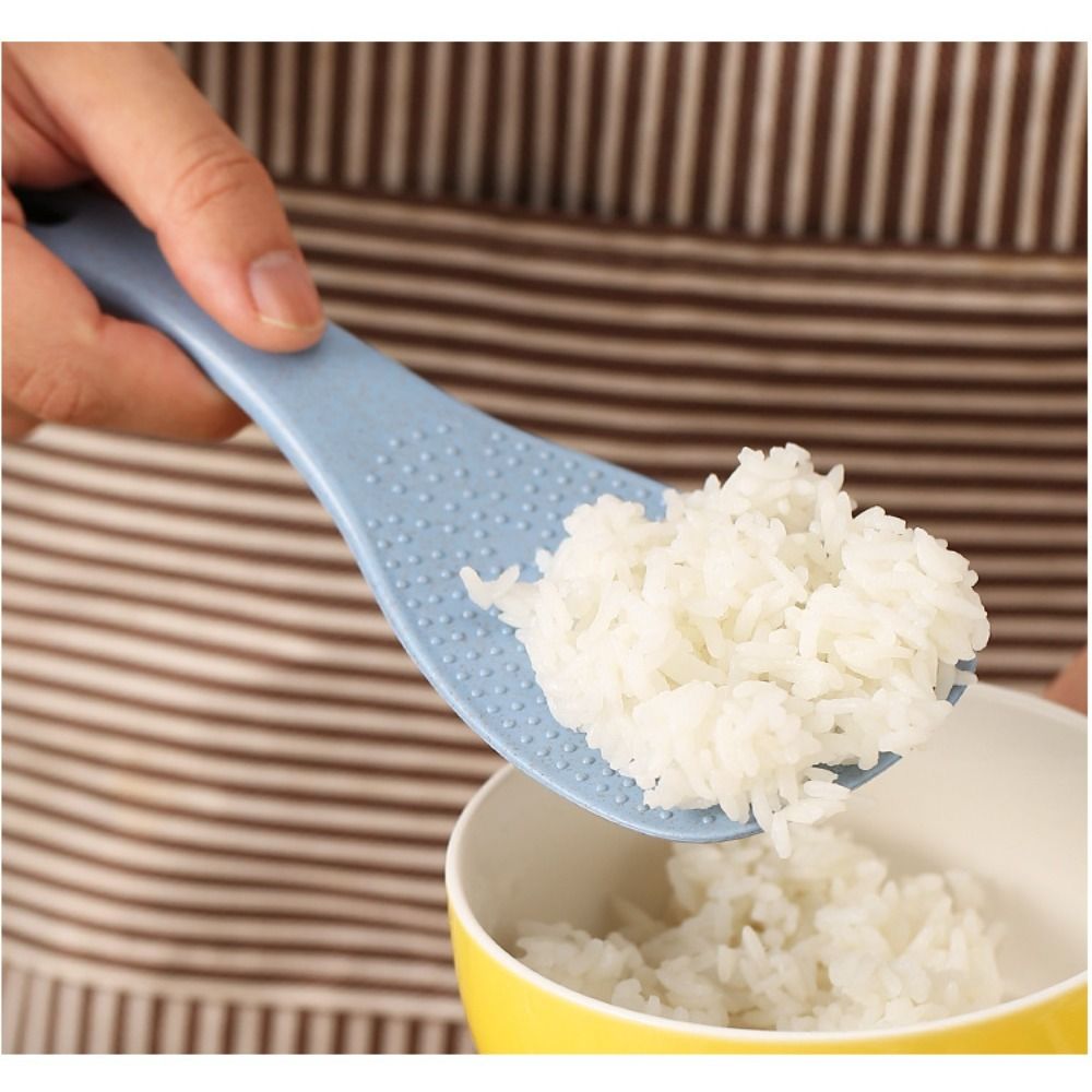 小麦麦わらスプーン、プラスチック、ベージュ、ピンク、ブルー、 - Kitchen Gadgets On Sale のレビューと価格