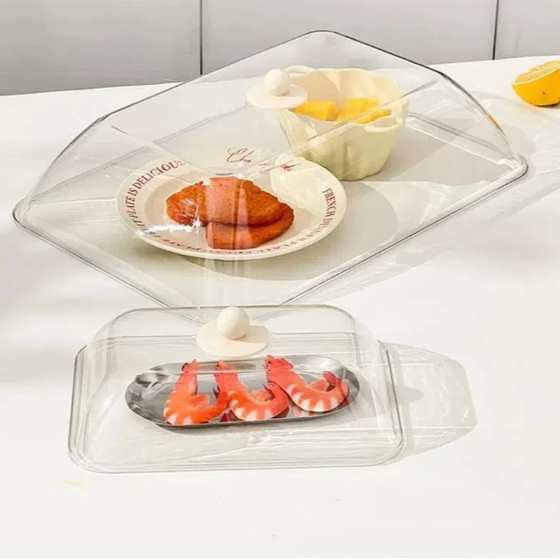 WORTHBUY 再利用可能なプラスチック製食品カバー クリ - Kitchen Gadgets Website のレビューと価格