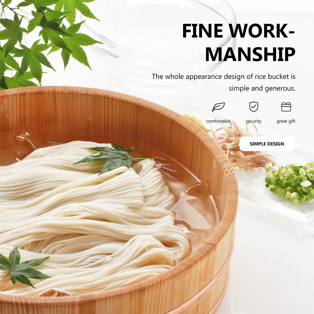 寿司飯桶 プレミアム木製小型木箱 寿司提供容器 日本料理・韓 - Korean Kitchen Gadgets のレビューと価格