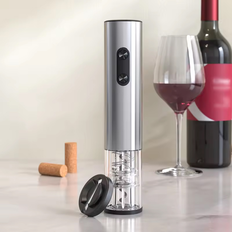 1/4 個電動ワインボトルオープナー自動赤ワインコルク抜きワ - Electric Can Opener のレビューと価格