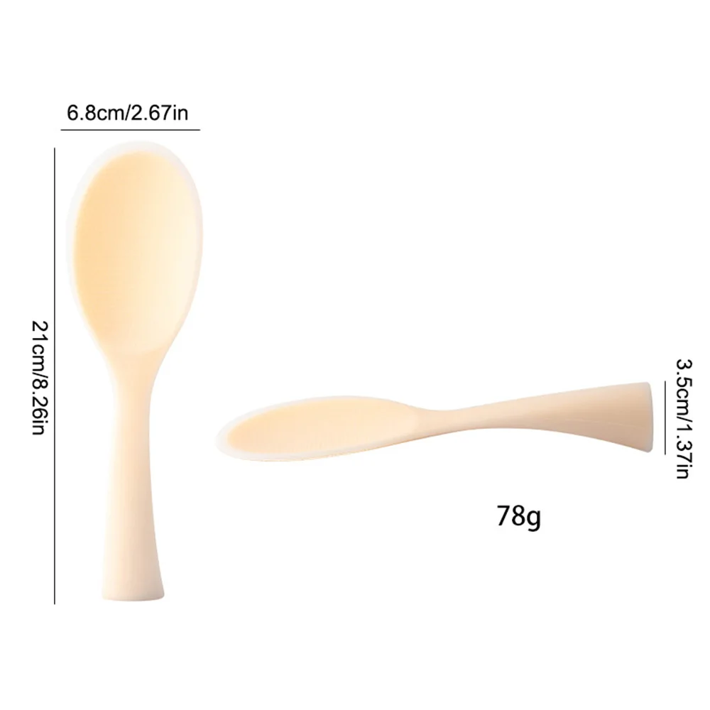 焦げ付き防止シリコンキッチンスプーン,火傷防止,高温度耐性, - Kitchen Gadgets On Sale のレビューと価格