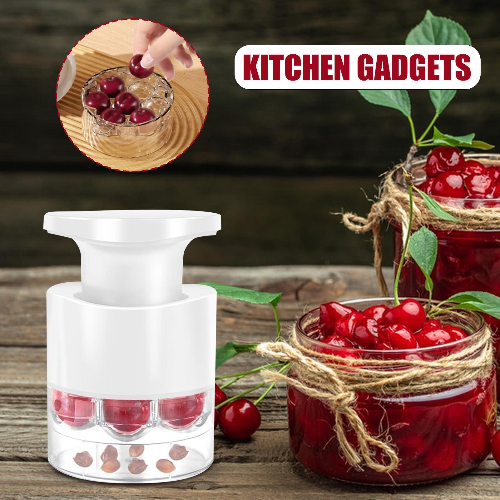 チェリーコアラー複数 7 穴チェリーピッターフルーツコアリム - Kitchenaid Kitchen Gadgets のレビューと価格