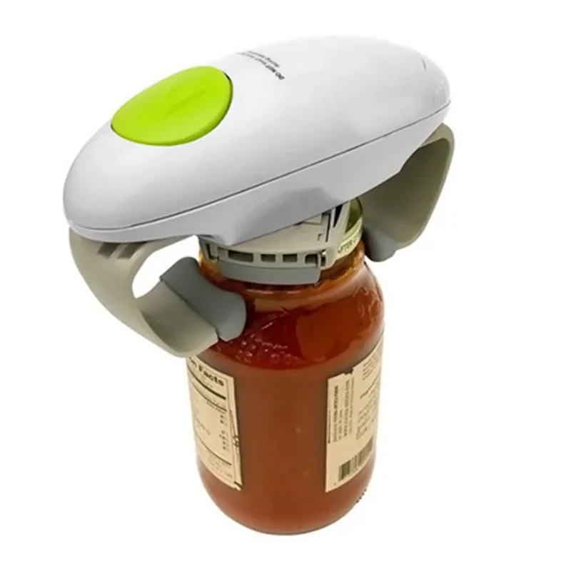 電動缶ボトル蓋オープナー両耳式ワンキー自動レストランスクリュ - Electric Can Opener のレビューと価格