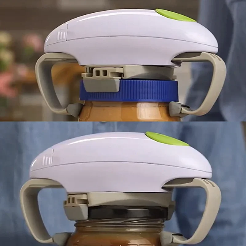 電動缶ボトル蓋オープナー両耳式ワンキー自動レストランスクリュ - Electric Can Opener のレビューと価格