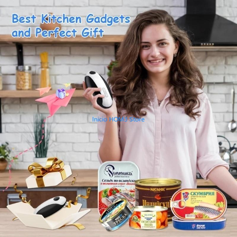 A5YD 電動缶切りスムーズサイドブリキ瓶オープナーポータブ - Electric Can Opener のレビューと価格