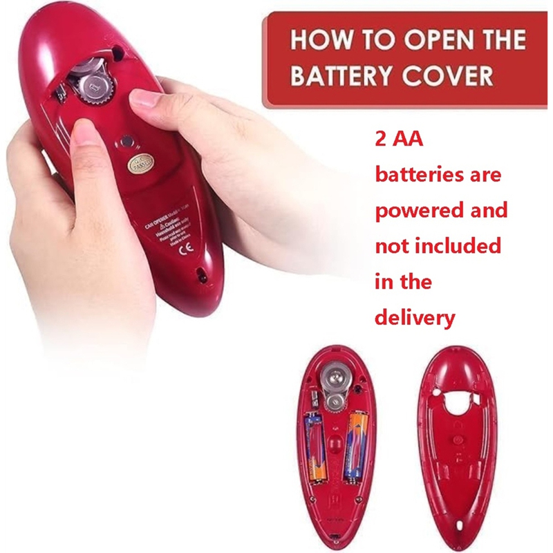 電動缶切り器 - シニアや関節炎の患者向けのタッチ式電池式自 - Electric Can Opener のレビューと価格