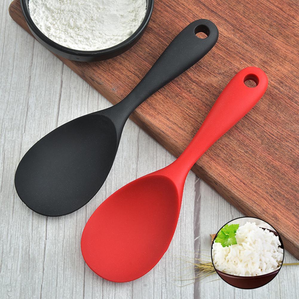 耐熱シリコーンしゃもじ食品グレードミキシングお玉ノンスティッ - Kitchen Gadgets On Sale のレビューと価格