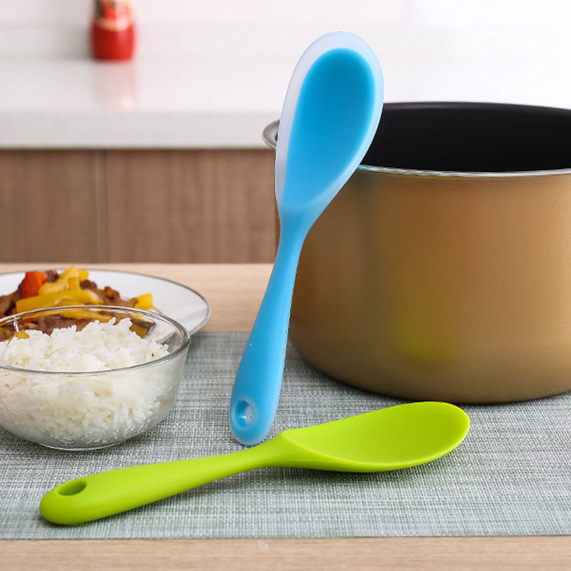 耐熱シリコーンしゃもじ食品グレードミキシングお玉ノンスティッ - Kitchen Gadgets On Sale のレビューと価格