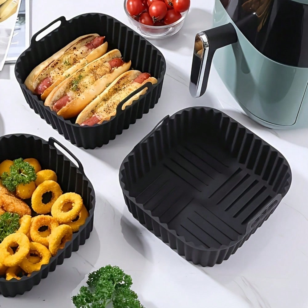 1個入り再利用可能なシリコン製エアフライヤーライナー、エアフ - Kitchen Gadgets Website のレビューと価格