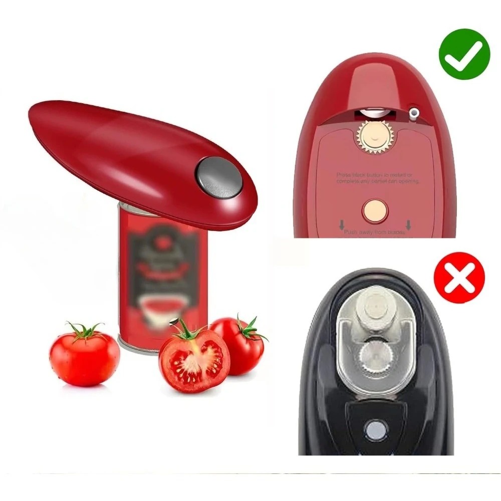 ポータブルハンズフリー電動缶切り 省力万能自動缶切り 電池式 - Electric Can Opener のレビューと価格