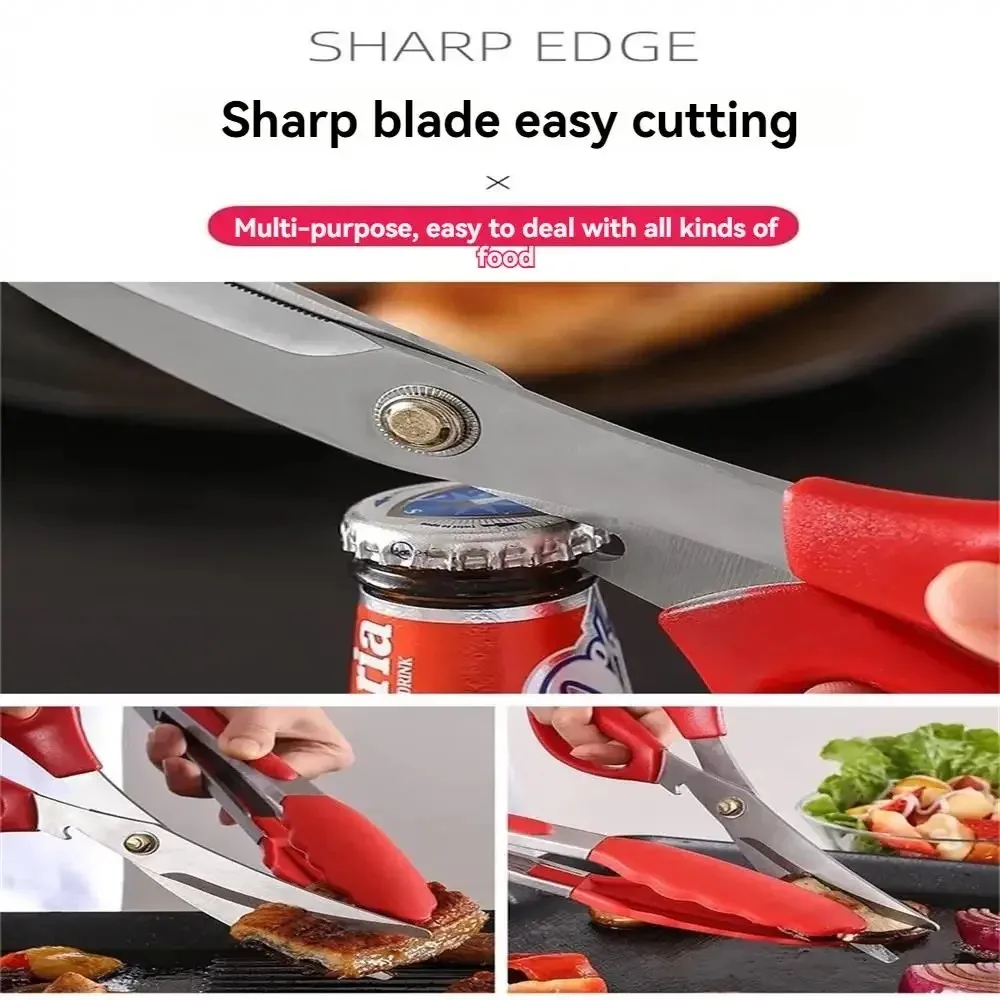 ステンレス鋼バーベキューはさみクリップセットキッチンツールシ - Korean Kitchen Gadgets のレビューと価格