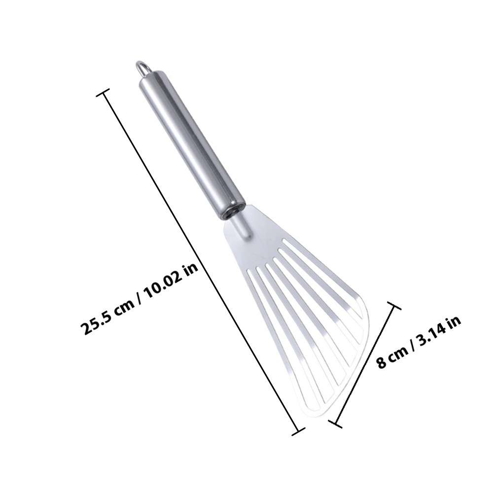 3 個ステンレス鋼スパチュラステーキフライ魚用スロット付きタ - Kitchen Gadgets Gifts のレビューと価格