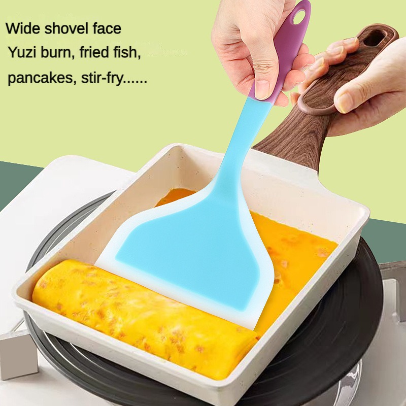タマゴ焦げ付き防止シリコンヘラ、厚手の卵焼きヘラ、フライパン - Kitchen Gadgets On Sale のレビューと価格