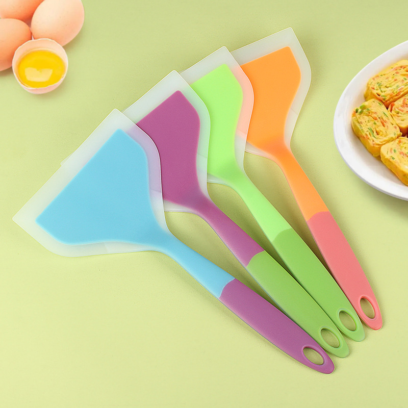 タマゴ焦げ付き防止シリコンヘラ、厚手の卵焼きヘラ、フライパン - Kitchen Gadgets On Sale のレビューと価格