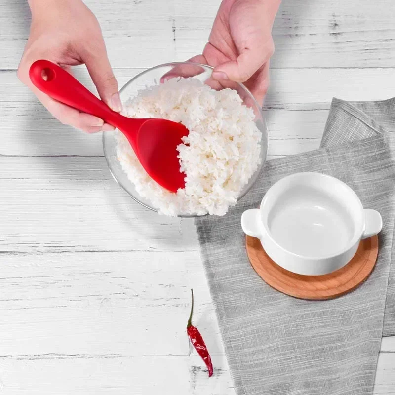 ぶら下げシリコンしゃもじキッチンお玉ノンスティック鍋電気炊飯 - Kitchen Gadgets On Sale のレビューと価格